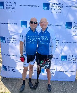 Proud to finding a CURE with Keith Adwar!!